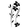 Flowers wall decals - Wall decal Slim flowers - ambiance-sticker.com