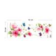 Flowers wall decals - Rainbow flowers wall decal - ambiance-sticker.com