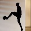 Sports and football  wall decals - Wall decal footballer-Ibrahimovic2 - ambiance-sticker.com