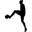 Sports and football  wall decals - Wall decal footballer-Ibrahimovic2 - ambiance-sticker.com