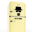 Wall decals for the fridge - Wall decal Let's cook - Breaking bad - ambiance-sticker.com
