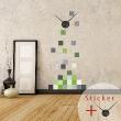 Clock Wall decals - Wall decal cubes - ambiance-sticker.com