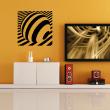 Wall decals design - Wall decal optical illusion 2 - ambiance-sticker.com