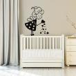 Wall decals for babies  Wall sticker The fairy offering hearts - ambiance-sticker.com