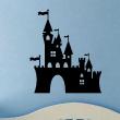 Wall decals for kids - The castle of the Prince and Princess Wall decal wall decal - ambiance-sticker.com