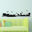 Wall decals for kids - The world of Jurassic park Wall decal wall decal - ambiance-sticker.com