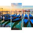 Wall decals The boats of Venice - ambiance-sticker.com