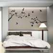 Animals wall decals - Wall sticker quote the flowering branches and birds - decoration - ambiance-sticker.com
