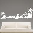 City wall decals - Wall sticker The palms of the desert - ambiance-sticker.com