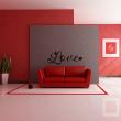 Love  wall decals - Wall decal Love calligraphy - ambiance-sticker.com