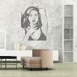 Movie Wall decals - Wall decal Monica Belluci - ambiance-sticker.com