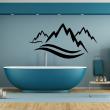 Wall decals design - Wall decal  Abstract mountains - ambiance-sticker.com