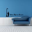 Wall decals music - Wall decal Sleeps Never Music - ambiance-sticker.com