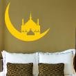 City wall decals - Wall decal East Monument on the moon - ambiance-sticker.com