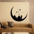 City wall decals - Wall decal East Monument on the moon and stars - ambiance-sticker.com