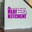 Wall decals for the kitchen - Wall decal Out of the kitchen - ambiance-sticker.com