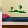 City wall decals - Wall decal  Landscape Balloon - ambiance-sticker.com