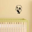 Wall decals for babies  Small flying bird wall decal - ambiance-sticker.com