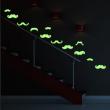 Phosphorescent  wall decals -  Wall decal Glow in the dark 30 whiskers - ambiance-sticker.com