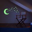 Wall decals design - Wall decal Starry sky and moon - ambiance-sticker.com
