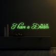phosphorescent wall decals - Wall decal I have a dream M.L.K. - ambiance-sticker.com