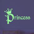 Glow in the dark   wall decals - Wall decal princess - ambiance-sticker.com