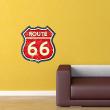 Animals wall decals - Wall decal Plate ROUTE 66 Wall decal - ambiance-sticker.com