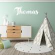 Wall decal Personalized Name Artistic calligraphy - ambiance-sticker.com