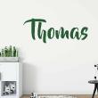 Wall decal Personalized Name Chic calligraphy - ambiance-sticker.com