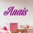 Wall decal Personalized Name Design calligraphy - ambiance-sticker.com