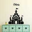 Wall decals Names - Princess Castle 2 Wall decal Customizable Names - ambiance-sticker.com