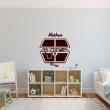 Wall decals Names - Treasure chest Wall decal Customizable Names - ambiance-sticker.com