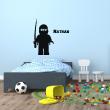 Wall decals Names - Ninja toy Wall decal Customizable Names - ambiance-sticker.com