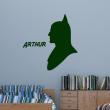 Wall decals Names - Dark heroe Wall decal Customizable Names - ambiance-sticker.com