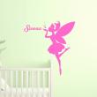 Wall decals Names - Fairy Heart Wall decal Customizable Names - ambiance-sticker.com