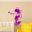 Wall decals Names - The fairies' Princess Wall decal Customizable Names - ambiance-sticker.com