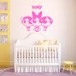 Wall decals Names - The Power girls Wall decal Customizable Names - ambiance-sticker.com