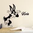 Wall decals Names - Nanny nanny poo poo Wall decal Customizable Names - ambiance-sticker.com
