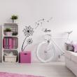 Wall decals Names - Dandelion Wall decal Customizable Names - ambiance-sticker.com