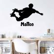 Wall decals Names - Skater Wall decal Customizable Names - ambiance-sticker.com