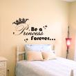 Wall decals for kids - Princess forever wall decal - ambiance-sticker.com