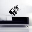 Animals wall decals - Wolf profile Wall decal - ambiance-sticker.com