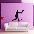 Figures wall decals - Wall decal Reverse of a tennis player - ambiance-sticker.com
