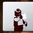 PC and MAC Laptop Skins - Skin Robot smiling - ambiance-sticker.com