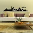 City wall decals - Wall decal Rome skyline 2 - ambiance-sticker.com