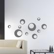 Wall decals design - Wall decal Circles Design - ambiance-sticker.com