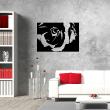 Wall decals design - Wall decal abstract rose - ambiance-sticker.com