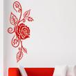 Flowers wall decals - Wall sticker angelic rose - ambiance-sticker.com
