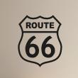 City wall decals - Wall decal Route 66 - ambiance-sticker.com