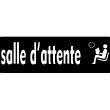Wall decals design - Wall decal Salle d'attente - ambiance-sticker.com
